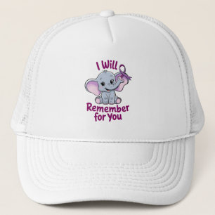 Gorra De Camionero Te recordaré el elefante Alzheimer