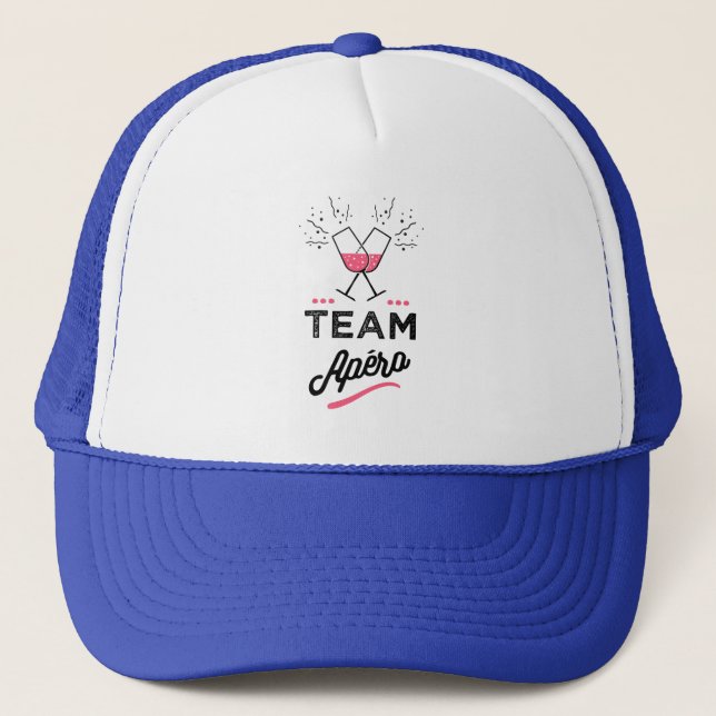 Gorra De Camionero Team apero Femme (Anverso)