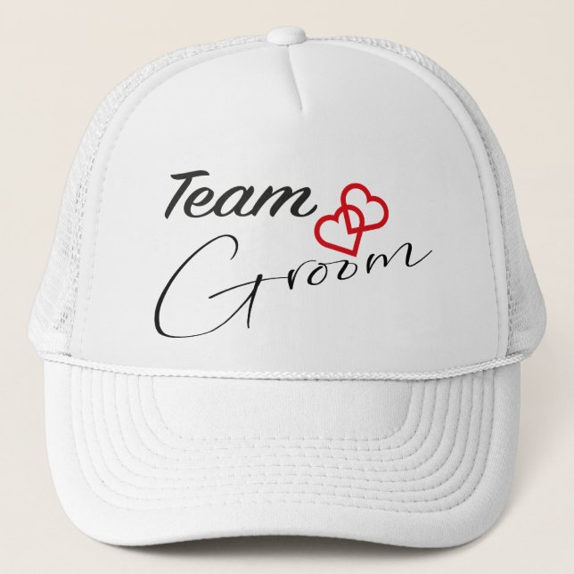 Gorra De Camionero Team Groom  (Anverso)