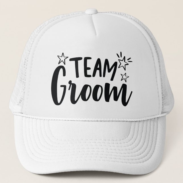 Gorra De Camionero Team Groom (Anverso)