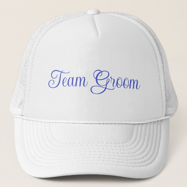 Gorra De Camionero Team Groom (Anverso)