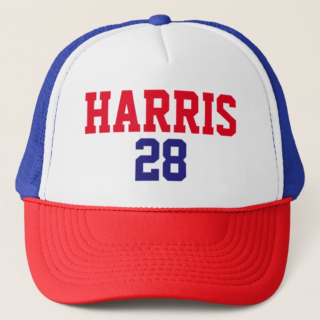 Gorra De Camionero Team Harris (Anverso)