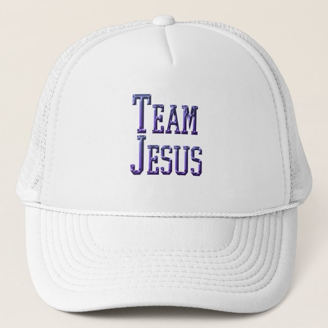 Gorra De Camionero Team Jesus (Anverso)