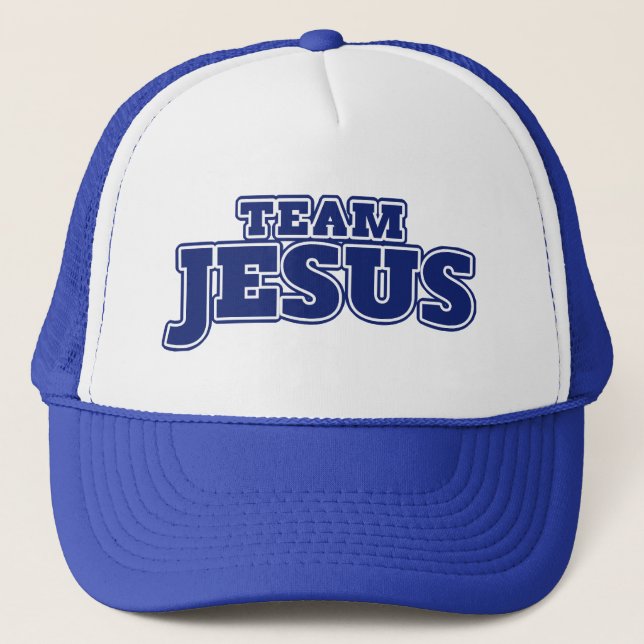 Gorra De Camionero Team Jesus (Anverso)