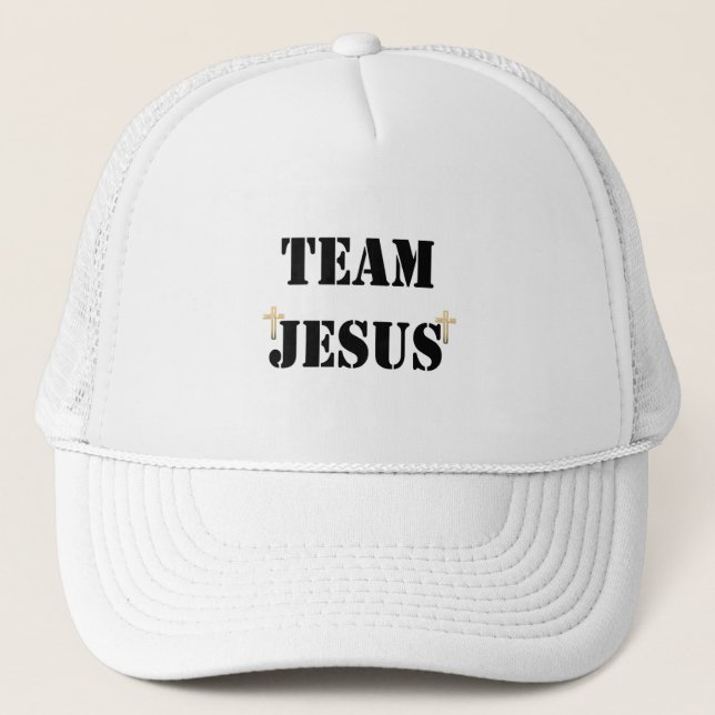 Gorra De Camionero Team Jesus (Anverso)