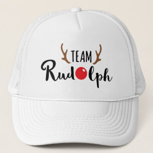 Gorra De Camionero Team Rudolph - Logo del equipo de Navidades