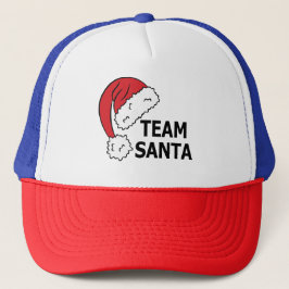 Gorra De Camionero Team Santa Shirt, Christmas
