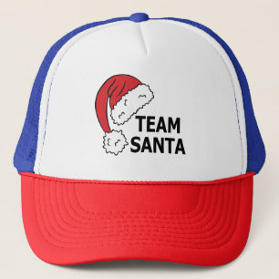 Gorra De Camionero Team Santa Shirt, Christmas