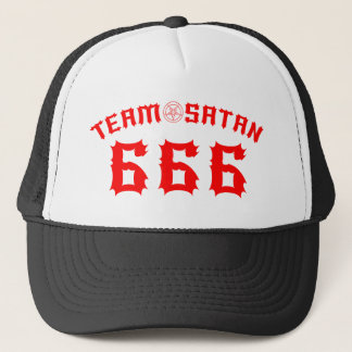Gorra De Camionero Team Satan 666