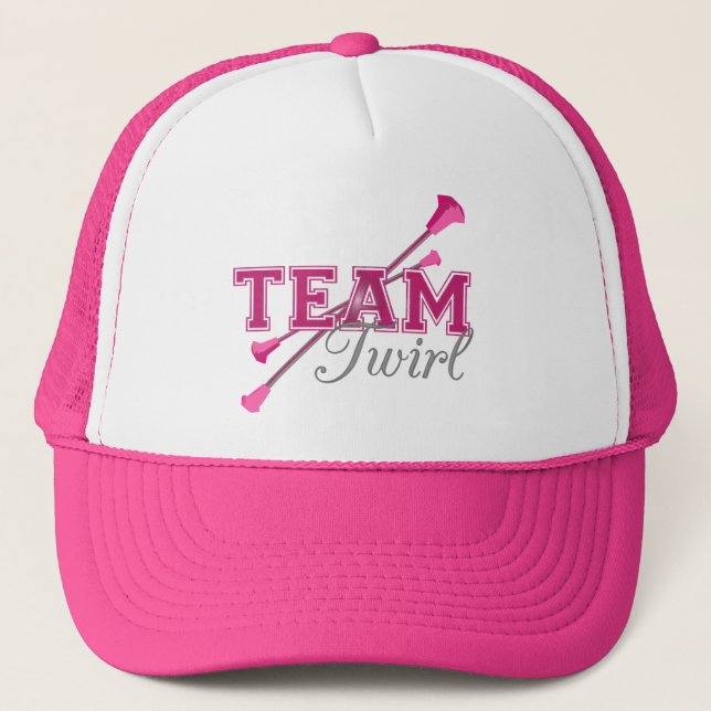 Gorra De Camionero Team Twirl Baton (Anverso)