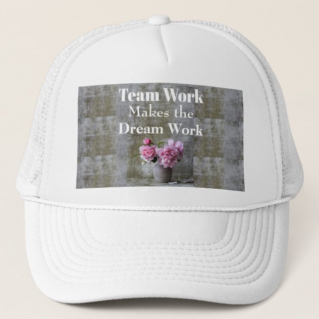 Gorra De Camionero Team Work Trucker Hat (Anverso)