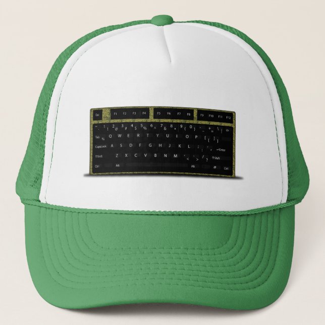 Gorra De Camionero Teclado (Anverso)