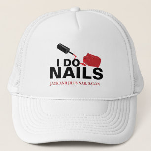 Gorra De Camionero Técnico de uñas personalizado