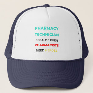 Gorra De Camionero Técnico Farmacéutico Porque Incluso Farmacéuticos 