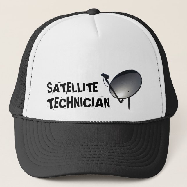 GORRA DE CAMIONERO TÉCNICO PROFESIONAL DE LA ANTENA PARABÓLICA (Anverso)