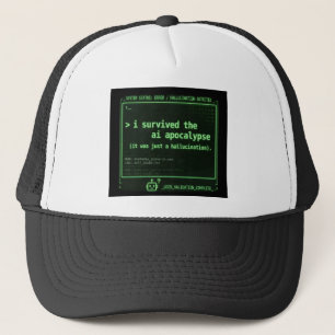 Gorra De Camionero Tecnología de alucinación para sobrevivientes del 