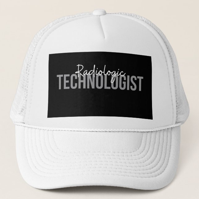 Gorra De Camionero Tecnólogo radiológico (Anverso)
