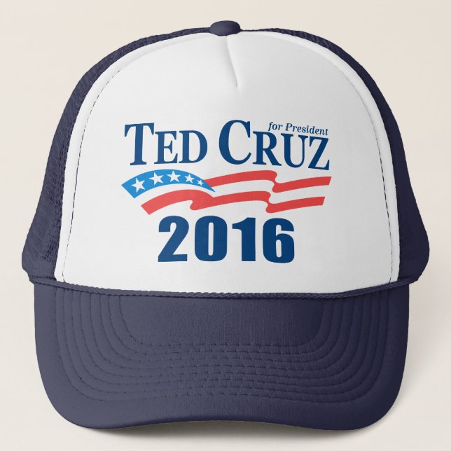 Gorra De Camionero Ted Cruz 2016 (Anverso)