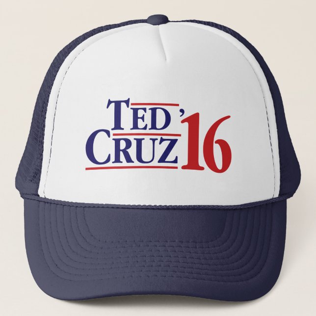 Gorra De Camionero Ted Cruz 2016 (Anverso)