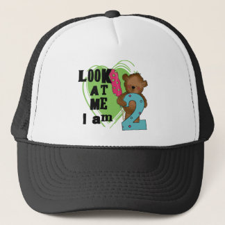 Gorra De Camionero Teddy Bear Tengo 2 camisetas de cumpleaños y regal