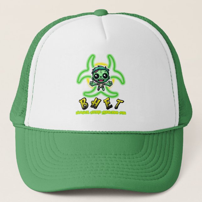 Gorra De Camionero Tee. zombie divertido (Anverso)