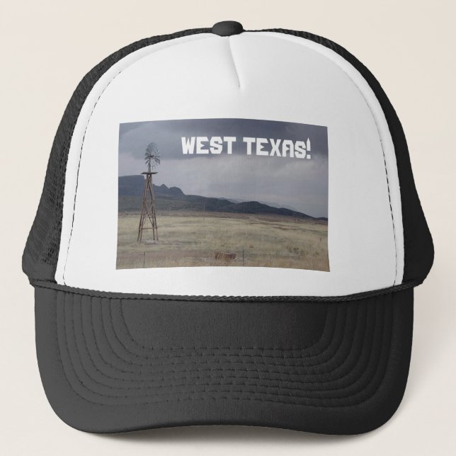 Gorra De Camionero ¡Tejas del oeste! (Anverso)
