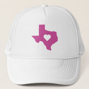 Gorra De Camionero Tejas rosado