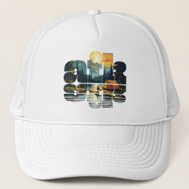 Gorra De Camionero Tejido de camping