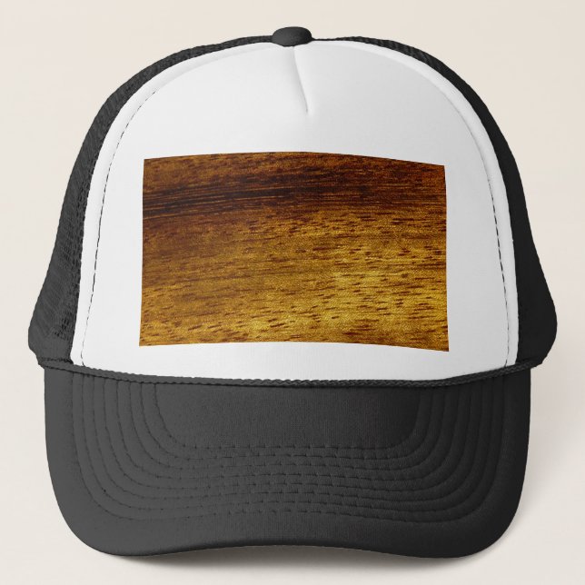 Gorra De Camionero Tejido de madera (Anverso)