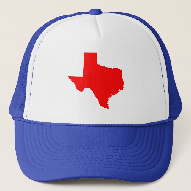 Gorra De Camionero Tejido rojo (Anverso)