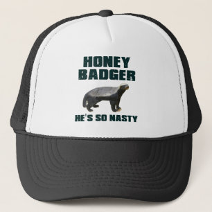 Gorra De Camionero Tejón de miel él es tan desagradable