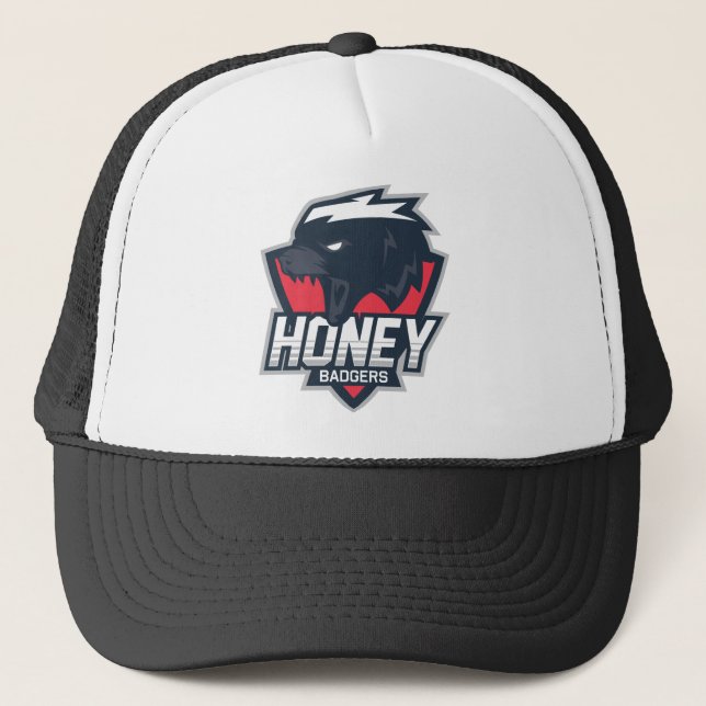 Gorra De Camionero Tejones de miel (Anverso)