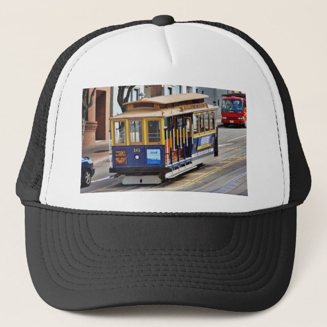 Gorra De Camionero Teleféricos en San Francisco (Anverso)