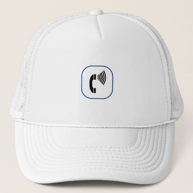 Gorra De Camionero Teléfono de control de volumen (Anverso)