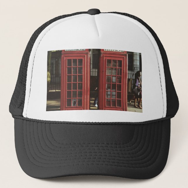 Gorra De Camionero Teléfono de Londres (Anverso)