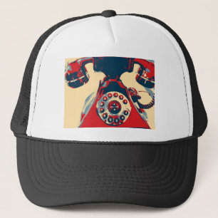 Gorra De Camionero Teléfono retro