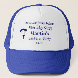 Gorra De Camionero Tema de aventura divertida para despedida de solte