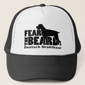 Gorra De Camionero Tema la barba - engranaje de Deutsch Drahthaar