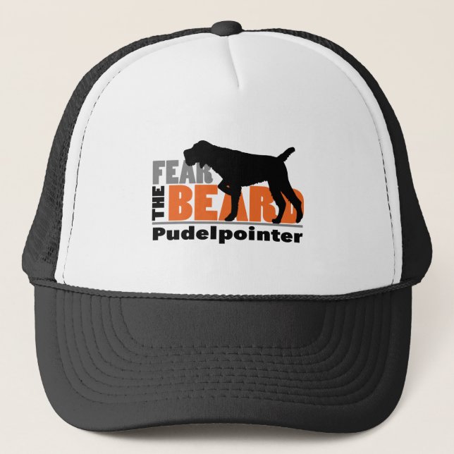Gorra De Camionero Tema la barba - Pudelpointer (Anverso)