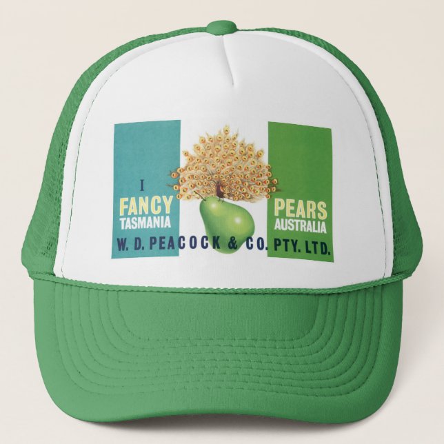 Gorra De Camionero Temo Pear (Anverso)