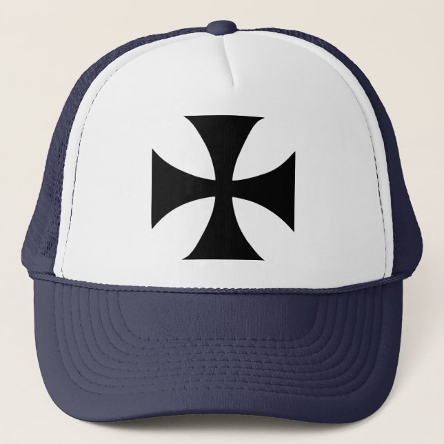 Gorra De Camionero Templar cruzado (Anverso)