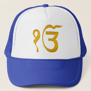 Gorra De Camionero Templo sij Diseño religioso Gurdwara Ek-Onkar Gorr