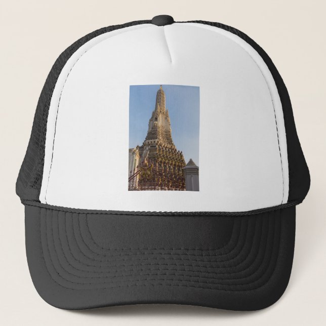 Gorra De Camionero Templo Wat Arun en Bangkok, Tailandia (Anverso)
