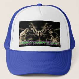 Gorra De Camionero Temporada 5 de Monster Moviethon Kaiju BW