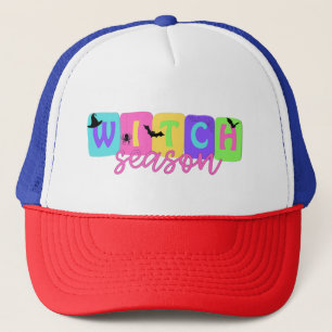 Gorra De Camionero Temporada de Brujas - Diseño de Halloween