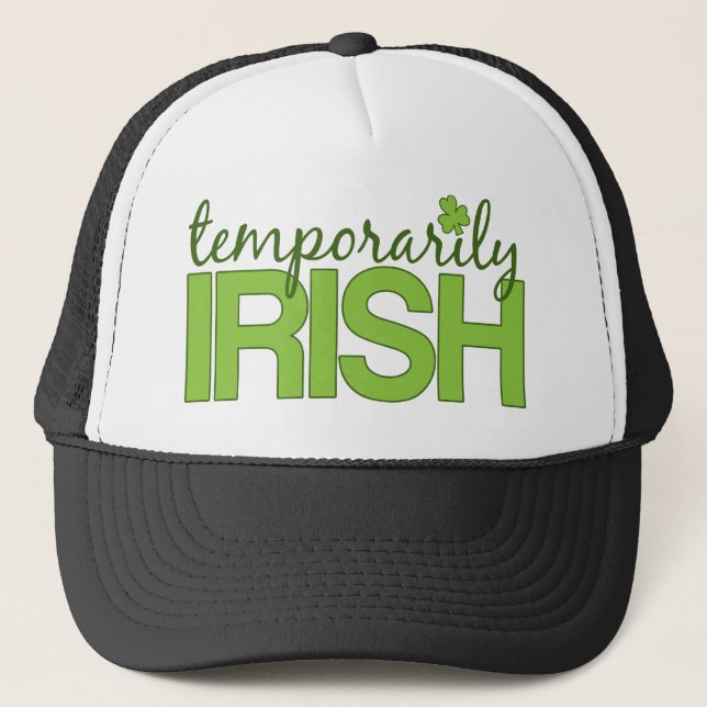 Gorra De Camionero Temporalmente irlandés (Anverso)