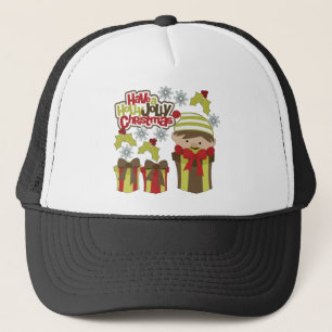 Gorra De Camionero Ten A Los Navidades De Holly Jolly