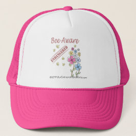 Gorra De Camionero Ten Cuidado - Salva a las Abejas