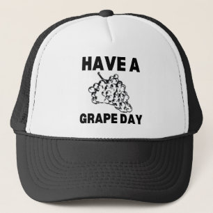 Gorra De Camionero Ten Un Día de Uvas