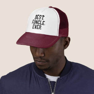 GORRA DE CAMIONERO TENDENCIA MEJOR FUNCLE JAMÁS TIPOGRAFÍA BLANCA